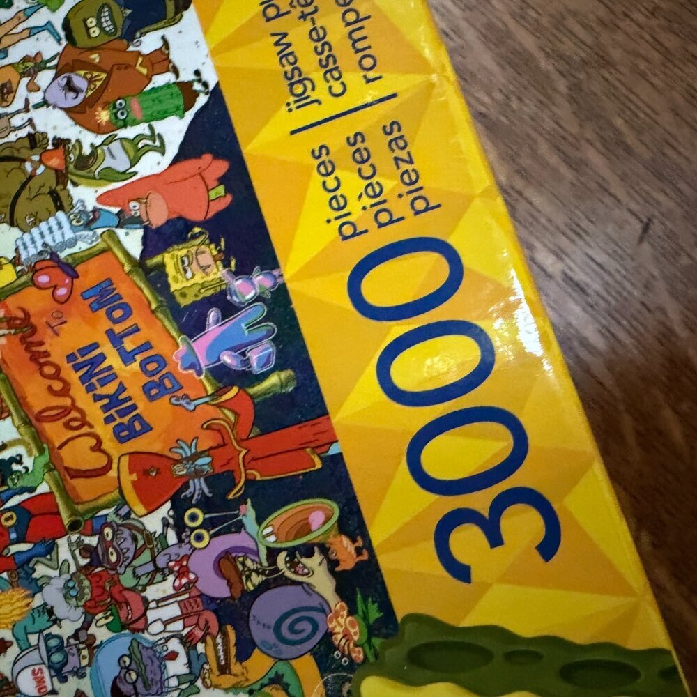 Aquarius SPONGEBOB Colorful High Quality Jigsaw Puzzle 3000 Piece - Picture 2 of 6